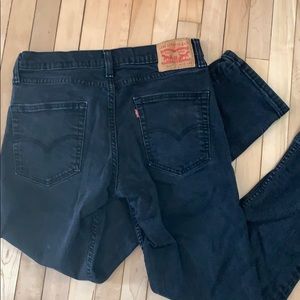 Men’s black denim Levi’s